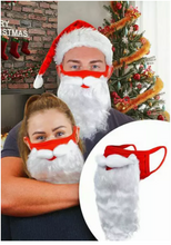 Load image into Gallery viewer, ADULT Christmas Santa Beard