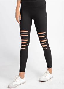 Laser Cut Butter Leggings