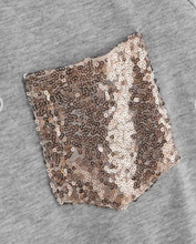 Load image into Gallery viewer, Sequin Pocket Tee