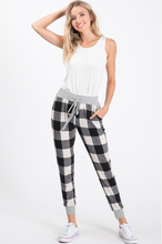 Load image into Gallery viewer, Buffalo Plaid Joggers