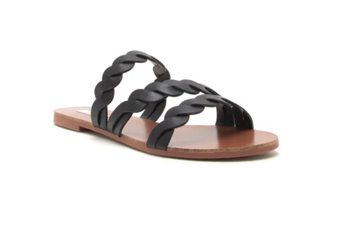 Black Strappy Sandal