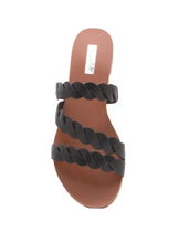 Load image into Gallery viewer, Black Strappy Sandal