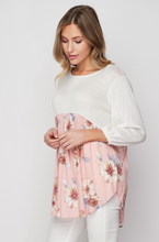 Load image into Gallery viewer, Floral Block Tunic