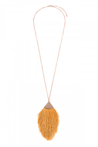 Tassel Pendant Necklace