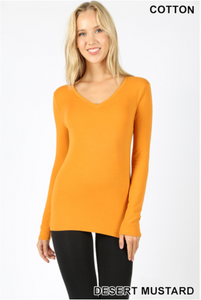 Long Sleeve V-Neck