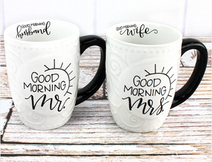 Mr. & Mrs. Coffee Mug Set