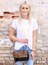 Load image into Gallery viewer, Foldover Leopard Crossover