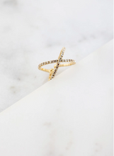Load image into Gallery viewer, Criss Cross Adjustable Ring