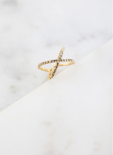 Criss Cross Adjustable Ring
