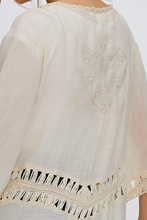 Load image into Gallery viewer, Boho Crochet Tassel Trim Cardigan