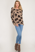 Load image into Gallery viewer, Leopard Pullover Sweater