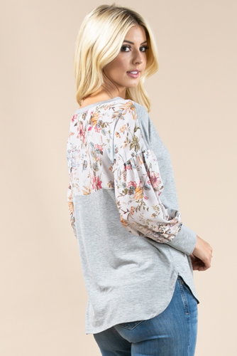 Fiona Floral Block