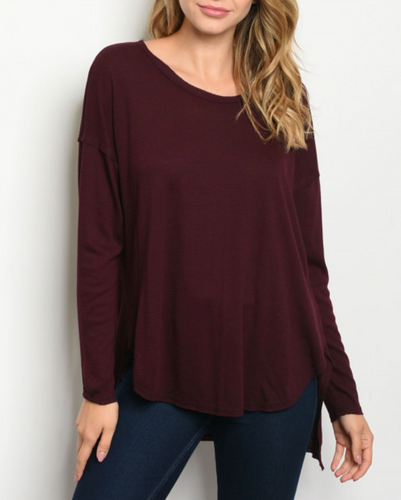 Hi-Lo Flow Top