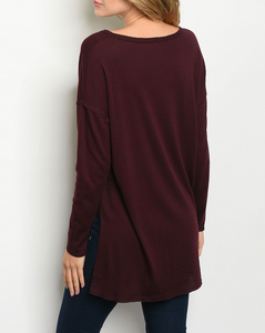Hi-Lo Flow Top