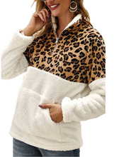 Load image into Gallery viewer, Leopard Sherpa