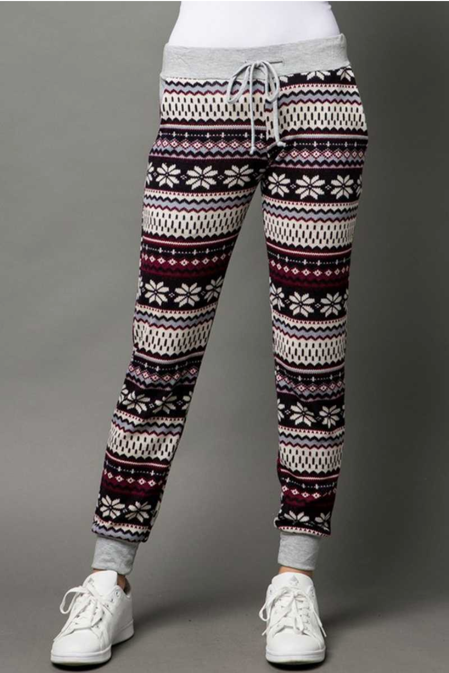 Snowflake Joggers