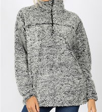 Load image into Gallery viewer, 1/4 Zip Sherpa