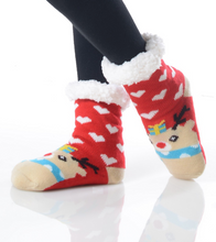 Load image into Gallery viewer, Kids Character Sherpa Socks