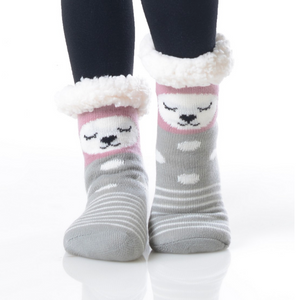 Kids Character Sherpa Socks