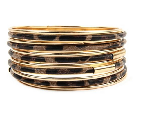 Leopard Bangles