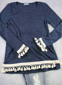 Tassel Trim Top