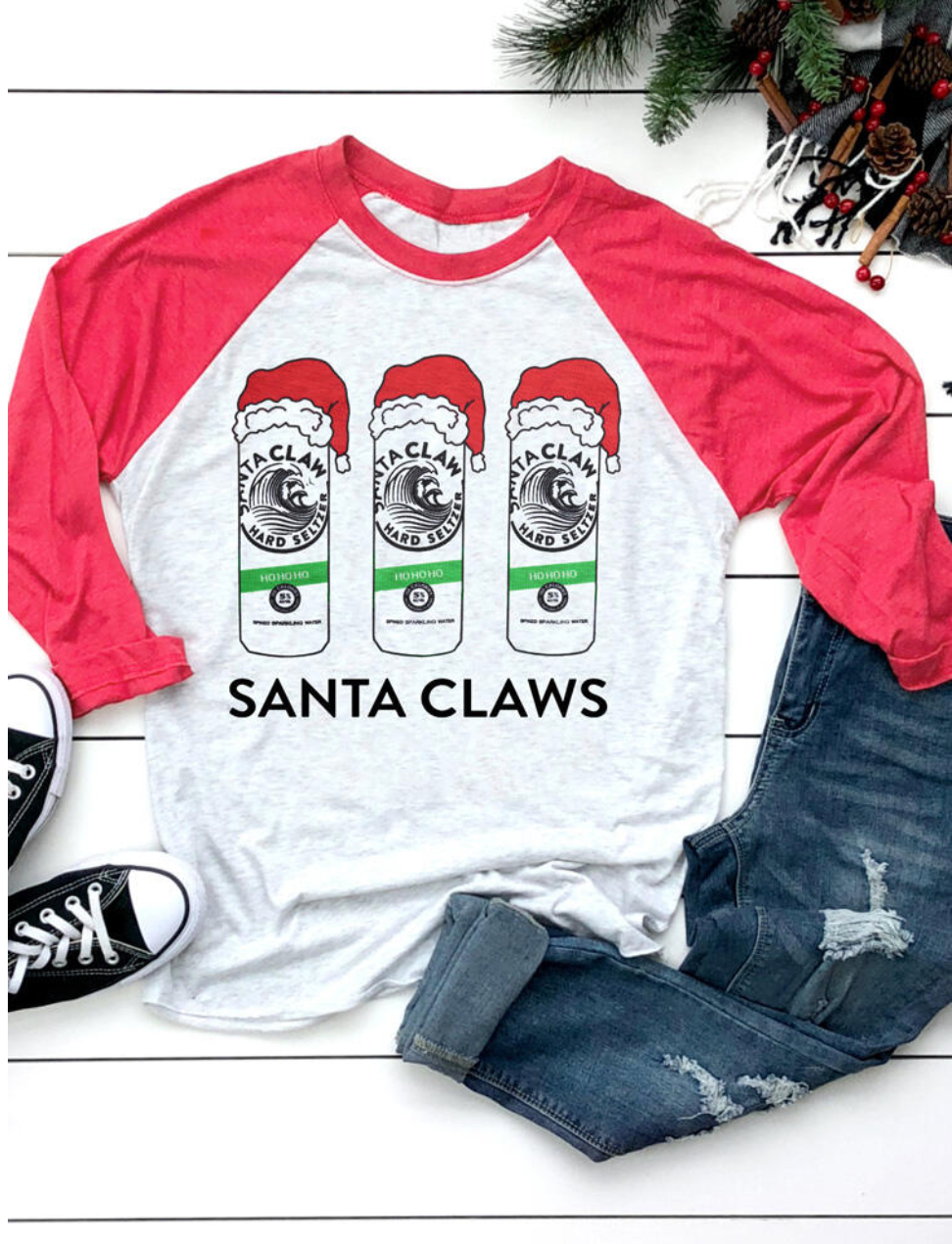 Santa Claws Top