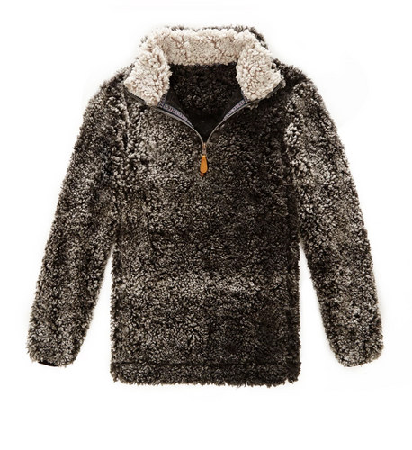 Brown Detail Black/Gray Sherpa