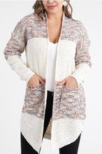 Load image into Gallery viewer, Colorblock Popcorn Cardigan
