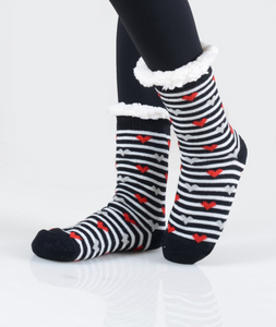 Valentines Sherpa Socks