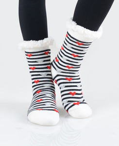 Valentines Sherpa Socks