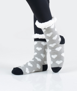 Valentines Sherpa Socks