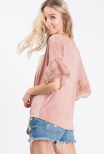 Load image into Gallery viewer, Vintage Tie Front Top