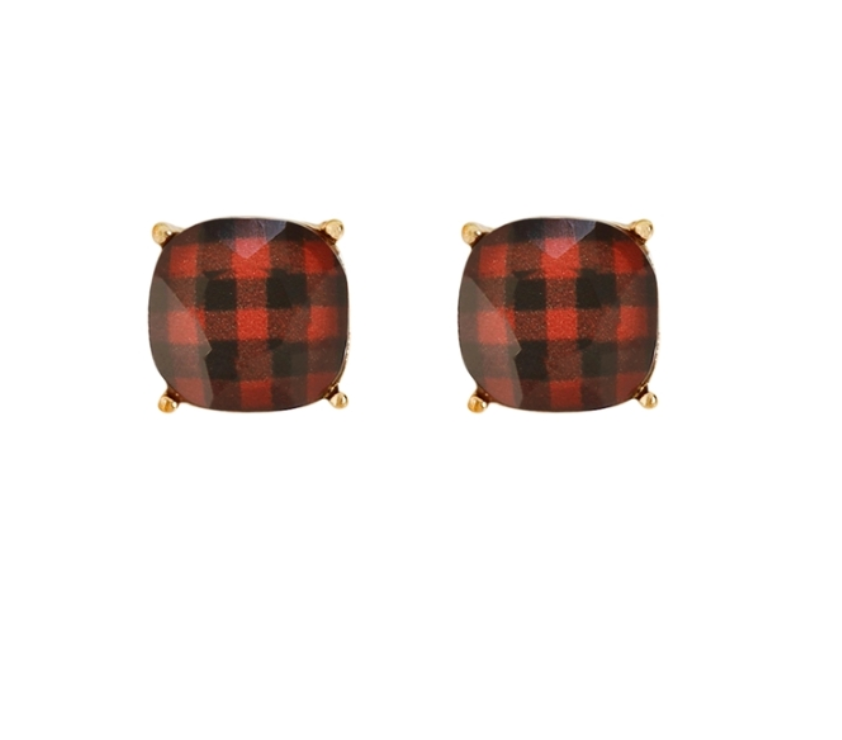 Buffalo Plaid Earrings