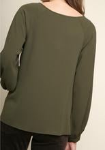 Load image into Gallery viewer, Twist Long Sleeve Top