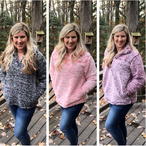 1/4 Zip Sherpa