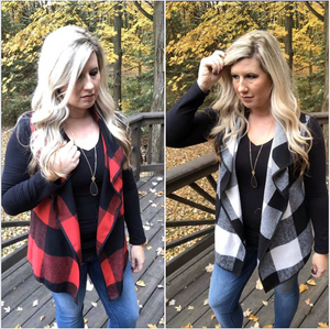 Buffalo Plaid Vest