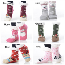 Load image into Gallery viewer, Kids Character Sherpa Socks