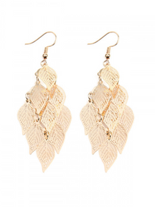 Dangling Leaf Earring