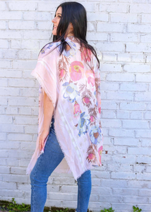 Pink Blush Kimono