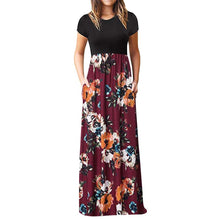 Load image into Gallery viewer, Floral Maxi Dress