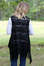 Load image into Gallery viewer, Alpine Retreat Fringed Vest