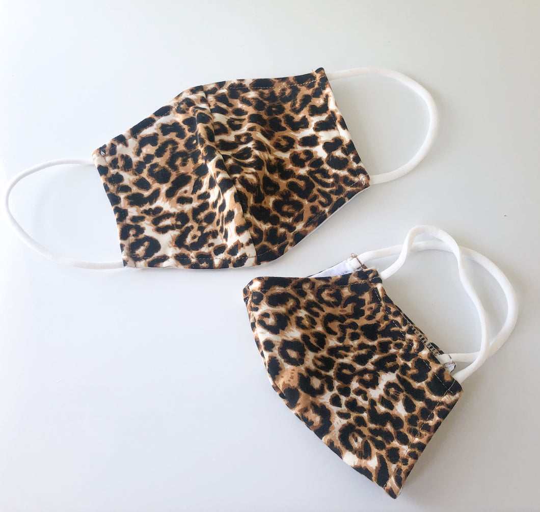 ADULT Jag Leopard Face Mask