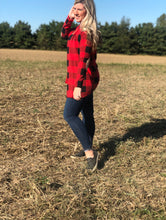 Load image into Gallery viewer, Buffalo Plaid Cardigan