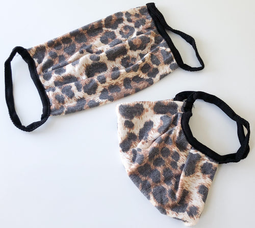 ADULT Animal Face Mask Leopard