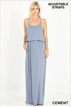 Load image into Gallery viewer, Solid Maxi Dress