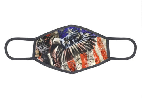 ADULT Eagle Flag Face Mask