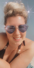 Load image into Gallery viewer, Heart Flag Sunglasses