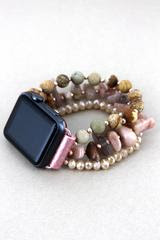 Beaded Smart Watch Band - Jasper